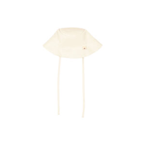 Baby sun hat in pima cotton - Crema - Lima Collection | UAUA Collections