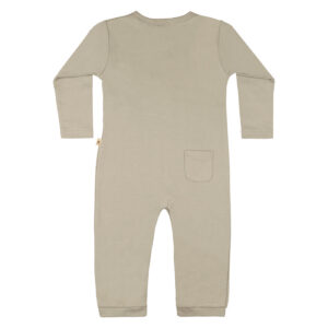 Baby jumpsuit with buttons in pima cotton - Oceano - Lima Collection | UAUA Collections