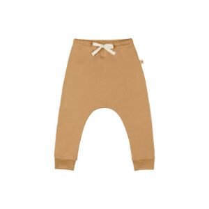 Baby jogger long in pima cotton - Mostaza - Lima Collection | UAUA Collections
