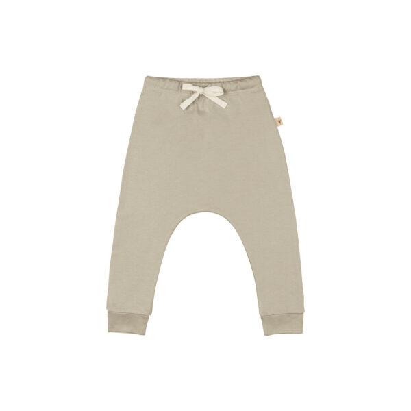 Baby kimono jogger with long sleeves in pima cotton - Oceano - Lima Collection | UAUA Collections