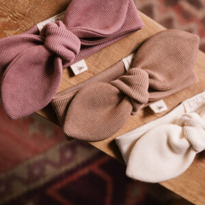 Babies hair ribbon in pima cotton - Puno Collection | UAUA Collections