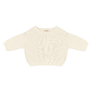 Sweater in pima cotton - perla - Puno Collection | UAUA Collections