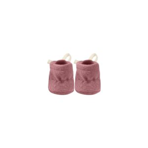 Booties in pima cotton - hibisco - Puno Collection | UAUA Collections
